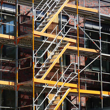De alumínio, Escada de Acesso Andaimes para Construção Residencial